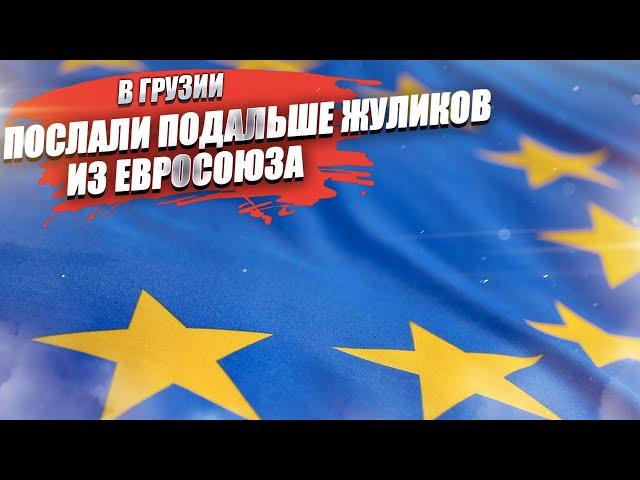 Грузию второй раз уже не обмануть! Европейских мошенников даже не впустили!