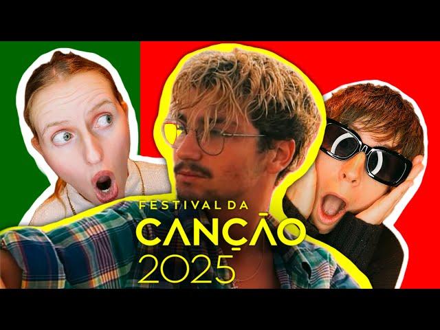 Josh - "Tristeza" REACTION & REVIEW   | Festival da Canção 2025 | PORTUGAL EUROVISION