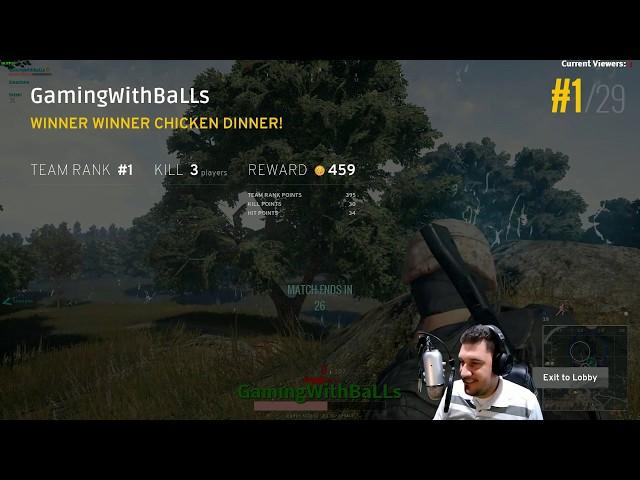 Twitch Prime PUBG Gear = Chicken Dinner