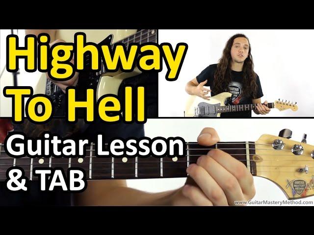 Highway To Hell Chords - Guitar Lesson & TAB