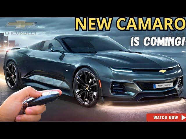 2025 Chevy Camaro New Generation - First Look!