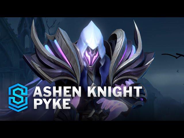 Ashen Knight Pyke Wild Rift Skin Spotlight