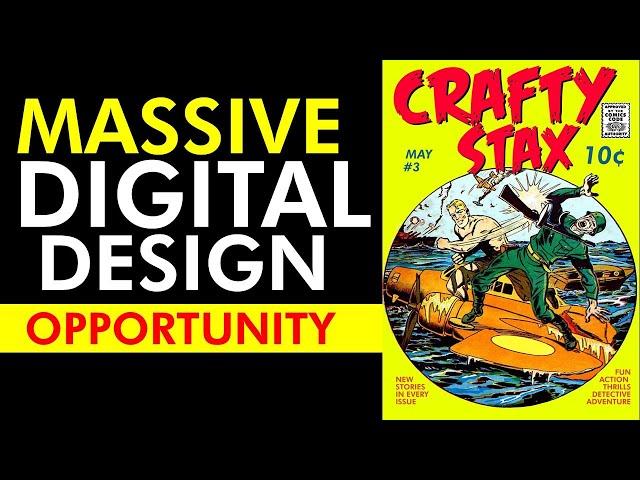 MAKE MORE MONEY Selling Digital Downloads On Etsy (Comic Book Masterclass)