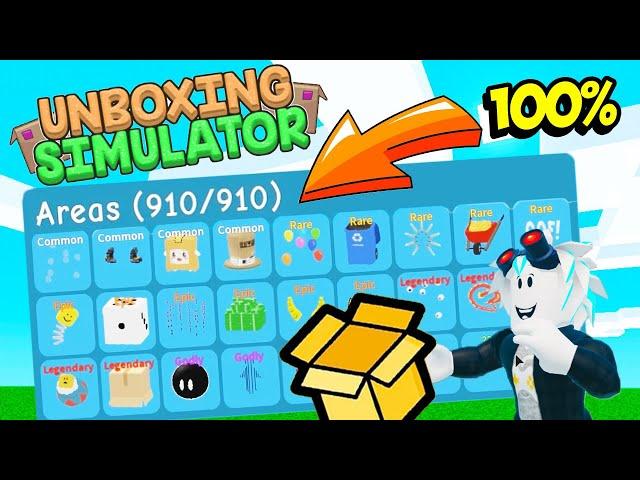 УРА! СОБРАЛ ВСЕ В СИМУЛЯТОРЕ РАСПАКОВКИ! ЖДЕМ ОБНОВЛЕНИЕ 3 0! ROBLOX Unboxing Simulator