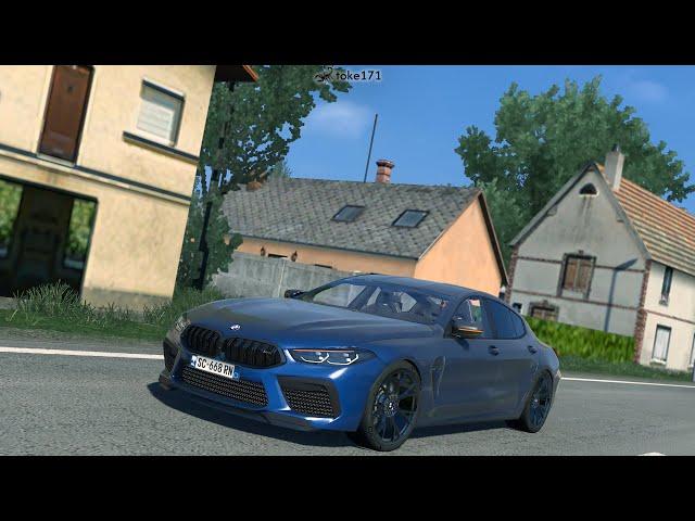 [ETS2 1.50] 2022 BMW M8 Competition G16 | Euro Truck Simulator 2 Car mod