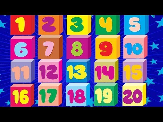 Numbers 1-20 in English.Числительные от 1-20 на английском языке. Учимся считать до 20