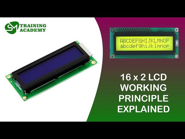 16x2 LCD Working principle explained