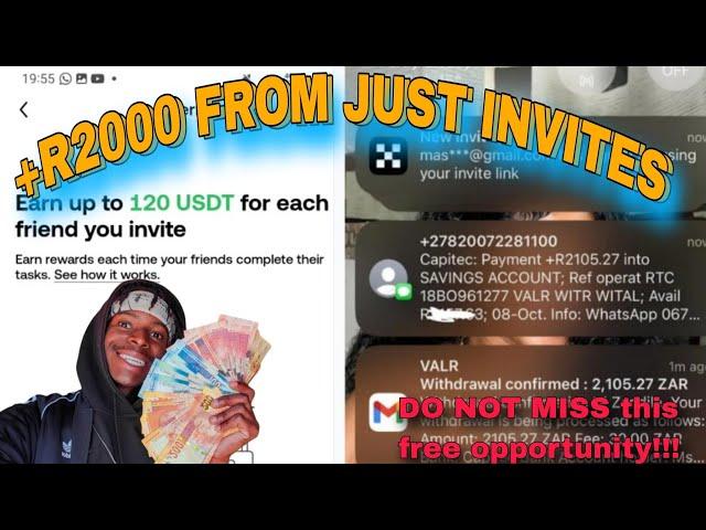 How to make money online with OKX ? ( FULL TUTORIAL ) | FREE  R2110 everyday