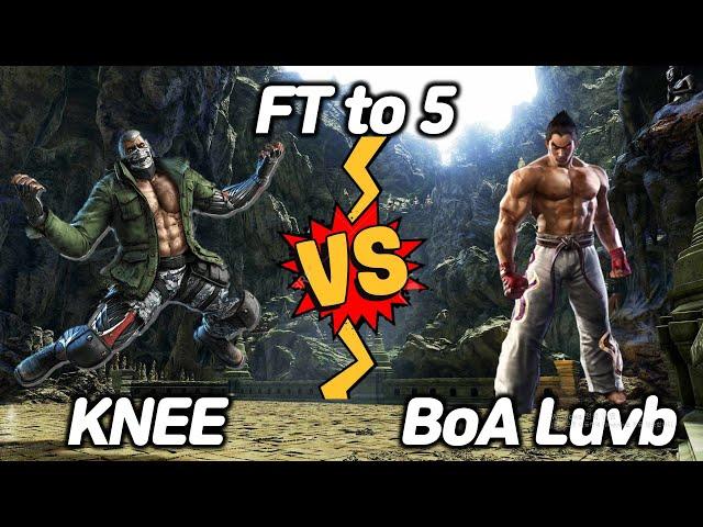 [TEKKEN 7] KNEE(Bryan) vs BoA Luvb (Kazuya)