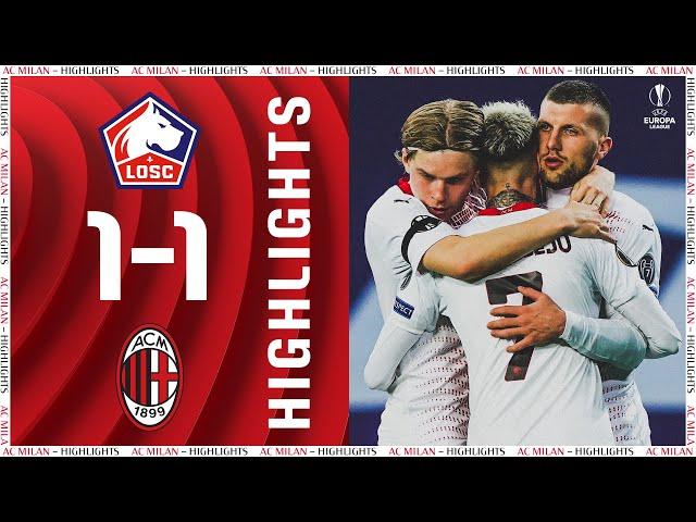 Highlights | Lille 1-1 AC Milan | Europa League Group Stage