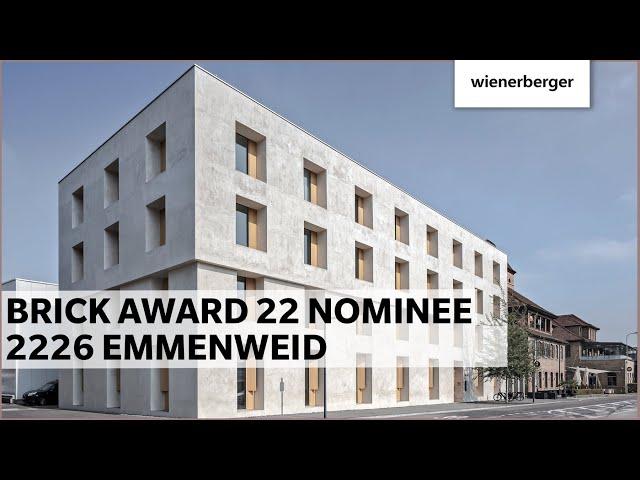 Brick Award 22 Nominee 2226 Emmenweid