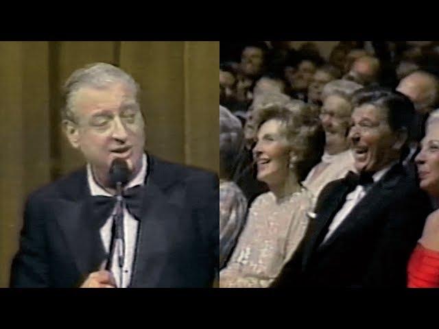 Rodney Dangerfield Has President Reagan Laughing Up a Storm (1981)