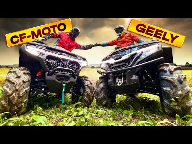 Новый квадроцикл от Geely против нового CF-Moto 1000! Sharmax Force 1100. Битва квадроциклов!