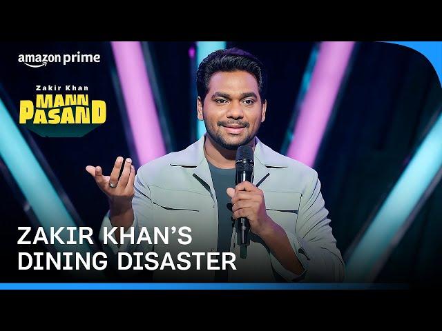 Dining With Friends Gone Wrong ft. Zakir Khan  | Mannpasand | Prime Video India