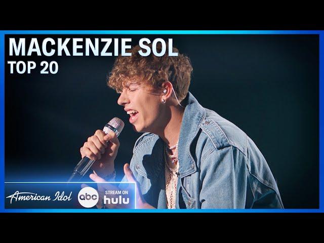 Mackenzie Sol: Impresses With "I'll Never Love Again" by Lady Gaga - American Idol 2024