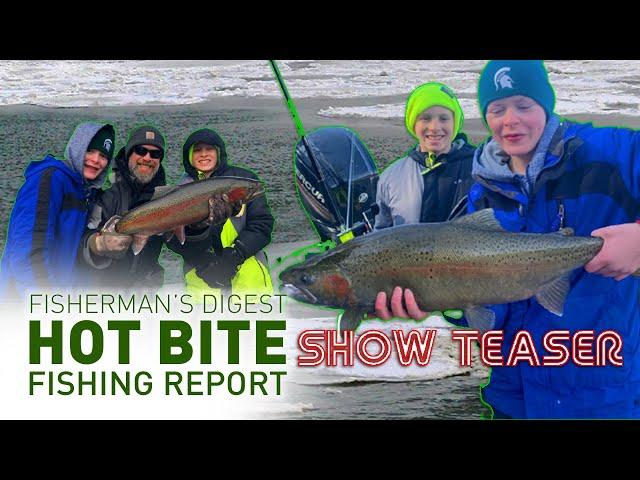 Mid-Winter Steelhead Fishing Report & Ludington Lake Trout Fishing Episode Teaser!