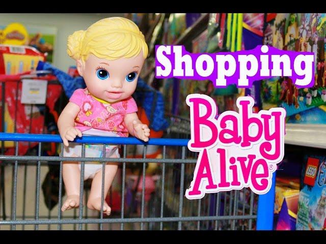 Baby Alive GOES SHOPPING w AllToyCollector's Baby