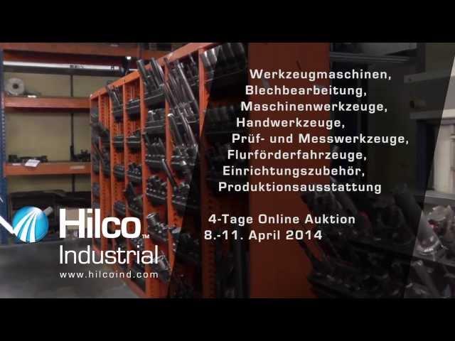 Hilco Industrial DMR Online Verstiegerung