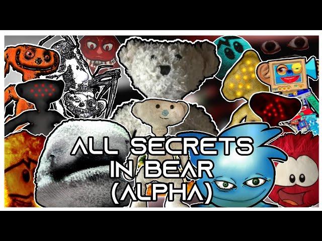 АБСОЛЮТНО Все Секреты в BEAR (Alpha) Roblox