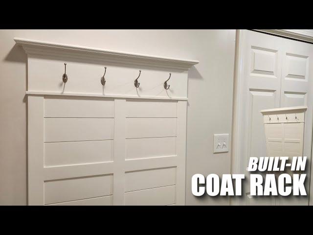 Wall Coat Rack - Built-in Coat Rack