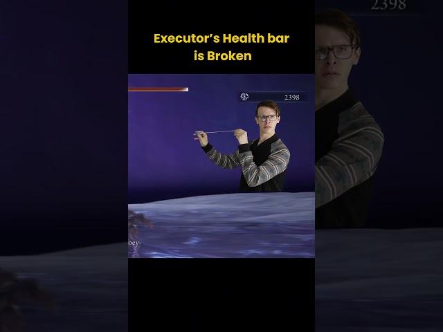 Executor’s health bar is broken | Elden Ring Nightreign