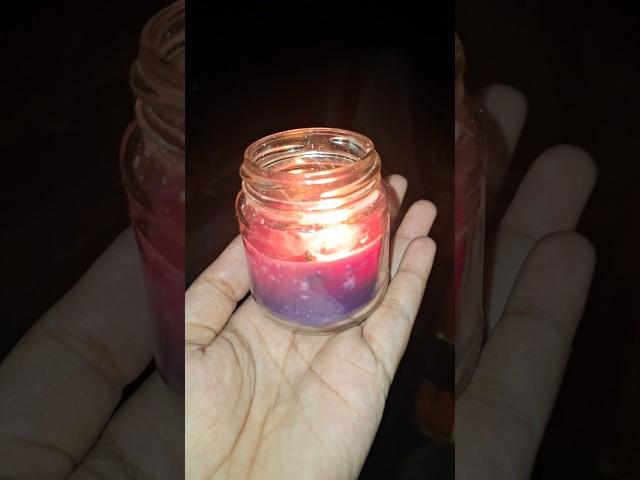 DIY Scented Candle || Handmade Candle at home #shorts