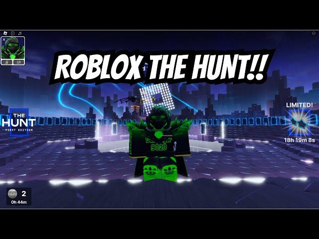 PLAYING THE ROBLOX HUNT EVENT