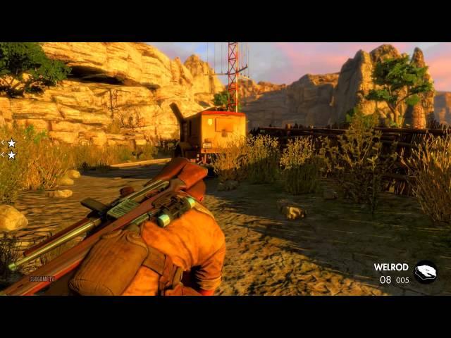 Sniper Elite 3 - Mission 3 Halfaya Pass - Authentic Difficulty Solo Walkthrough