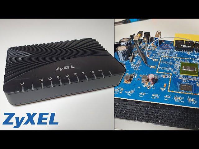 Zyxel Internet Router VMG1312-B10A Disassembling (Scrapping E-Waster ASMR)