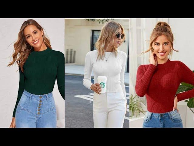 Womens sweaters style basics Shein Женские cвитера в классическом стиле в магазине Шейн