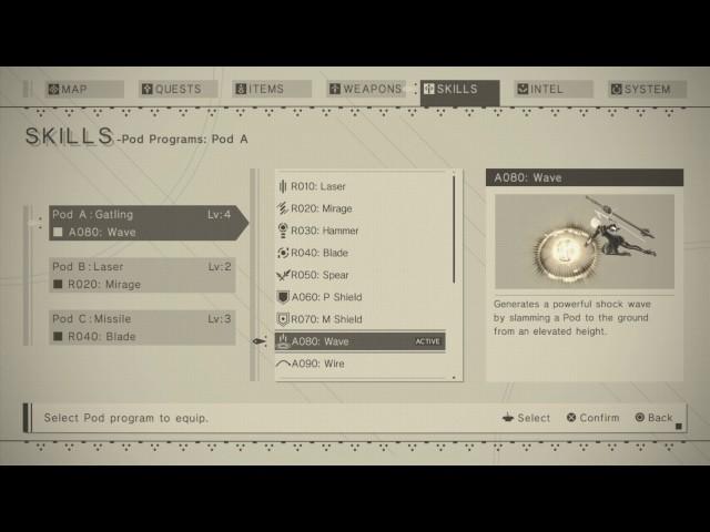 NieR:Automata - Missile Pod Program