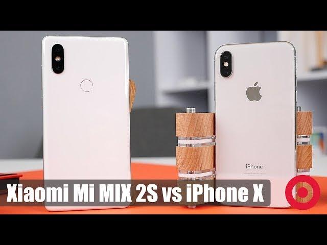 СРАВНЕНИЕ ФЛАГМАНОВ: iPhone X против Xiaomi Mi MIX 2S