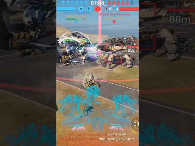 WR - Samjok Vs Devourer Titan | War Robots