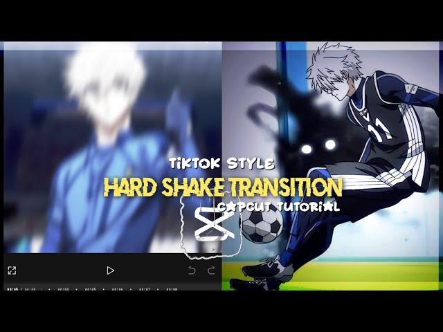 Smooth hard shake transition (tiktok style) | Capcut tutorial