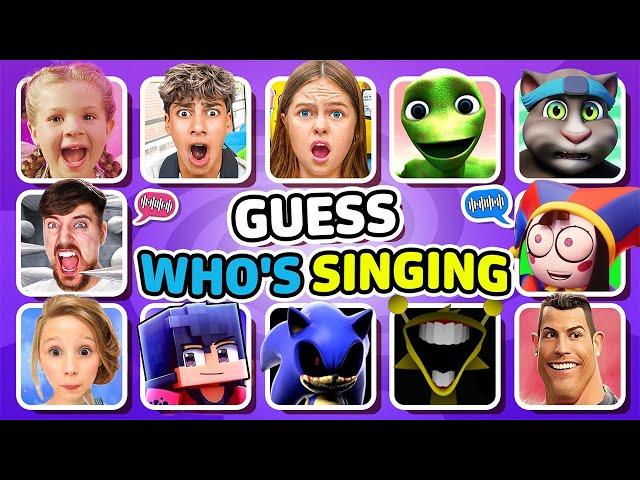 Guess The Meme & Youtuber By Song #1 | Lay Lay, King Ferran, Salish Matter, MrBeast , Elsa, Pomni