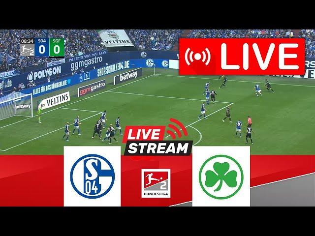 Schalke 04 gegen Greuther Fürth LIVE | 2. Bundesliga 2024/25 | Spielen Sie noch heute live!