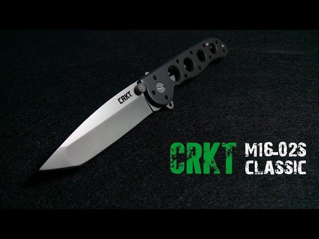 CRKT M16-02S Classic. Возвращение классики. Эпизод 1 - EDC танто.