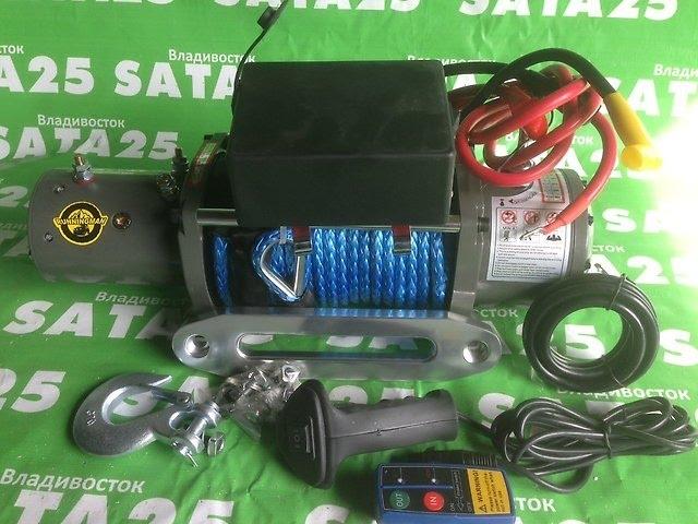 Тест лебёдки Electric Winch 12v 12000LBS