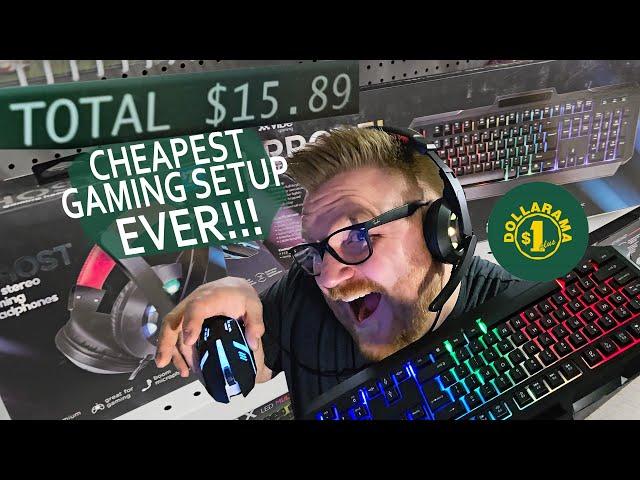 $15 Dollarama Gaming Setup Review