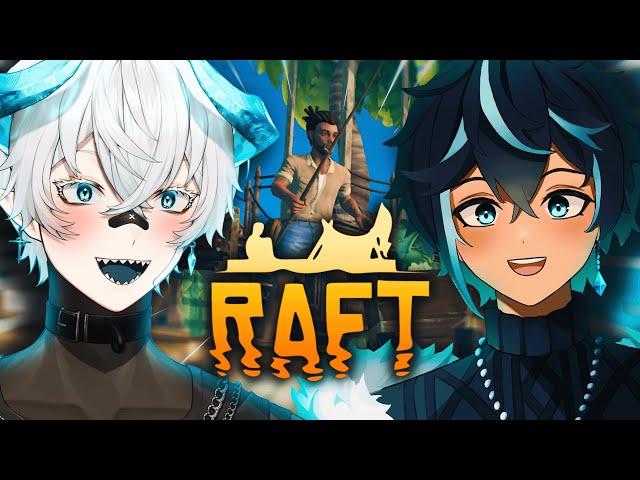 Two Ice Boy VTubers Try Raft. It Was SUS. ft.  @Niyeko