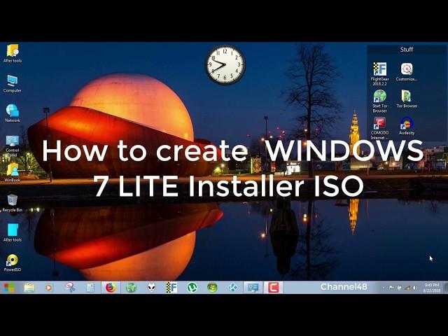 How to create a Windows Vista or Windows 7 Lite with Vlite - Full class 2018