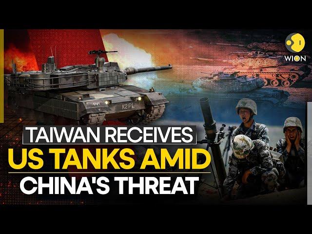 Taiwan Receives 38 US Abrams Tanks To Strengthen Military Amid China Threat | WION Originals