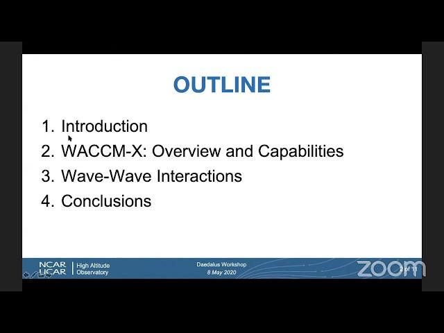 Federico Gasperini - Wave-wave interactions and ionosphere-thermosphere variability