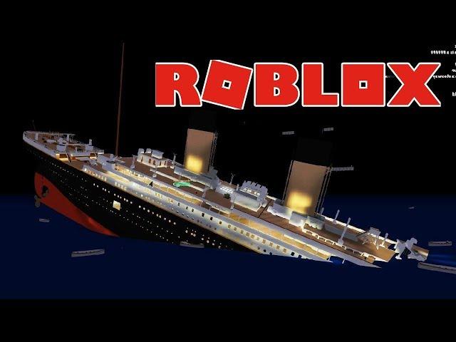 Гибель Титаника в ROBLOX