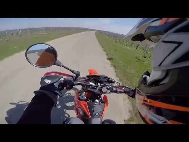 Beta RR 125 LC vs Yamaha WR 125 X + 0-100 km/h       I SpeedAddicts