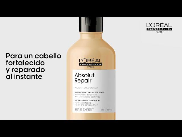 Absolut Repair Champú. Para un cabello fortalecido y reparado al instante.