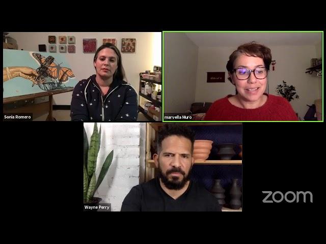 Artist Lab: In the Studio with Artists Sonia Romero and Wayne Perry