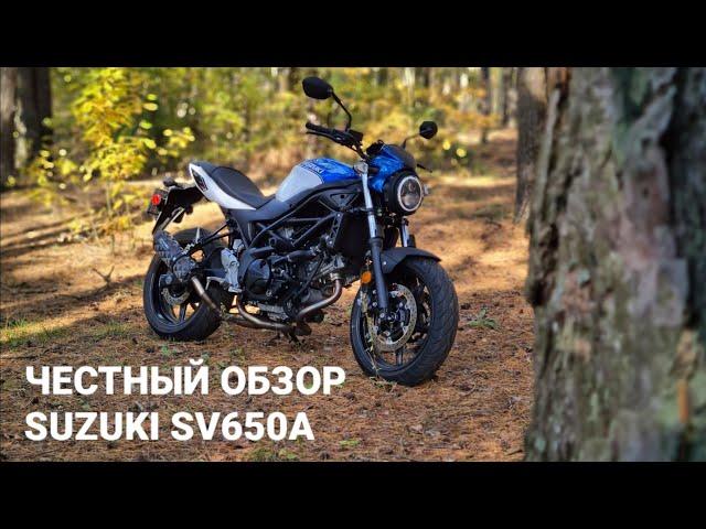 Честный обзор Suzuki SV650A 2018 - бодрый и добрый.