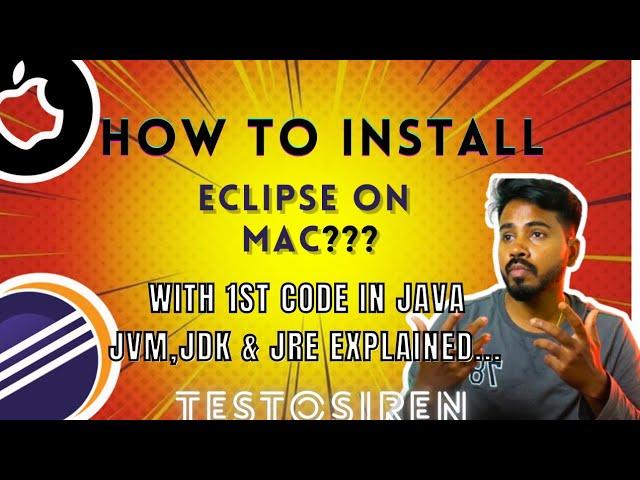 How to install Eclipse on Mac️Eclipse Latest 2024-06 | JDK JVM JRE