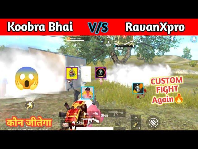 Koobra Bhai & Ali Vs RavanXpro Custom Fight Again || Pubg Mobile Lite KooBra Clan Premiere League